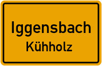 Straßen in Iggensbach Kühholz