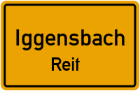 Straßen in Iggensbach Reit