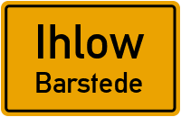 Barsteder Straße in IhlowBarstede