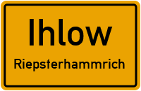Friesenstraße in IhlowRiepsterhammrich