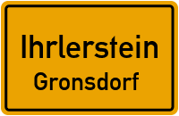 Kornblumenweg in IhrlersteinGronsdorf