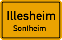 Straßen in Illesheim Sontheim