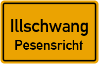 Straßenverzeichnis Illschwang Pesensricht