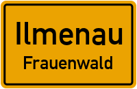 Schmiedefelder Straße in IlmenauFrauenwald