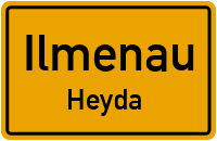 Rodlandweg in IlmenauHeyda