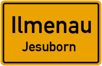 Gehrener Chaussee in IlmenauJesuborn