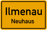 Zeppelinstraße in IlmenauNeuhaus