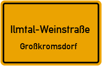 Silberdistelweg in Ilmtal-WeinstraßeGroßkromsdorf