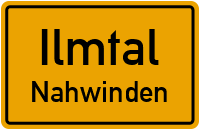 Straßen in Ilmtal Nahwinden