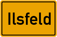 Ortsschild von Gemeinde Ilsfeld in Baden-Württemberg