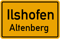 Dorfstraße in IlshofenAltenberg