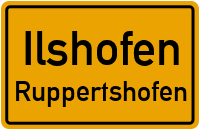 Alte Straße in IlshofenRuppertshofen