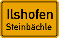 Brübelgasse in IlshofenSteinbächle