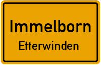 Bergstraße in ImmelbornEtterwinden