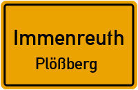 Straßen in Immenreuth Plößberg