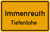 Straßen in Immenreuth Tiefenlohe