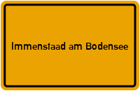 City Sign Immenstaad am Bodensee