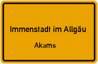Akams in Immenstadt im AllgäuAkams