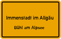 Riemengasse in Immenstadt im AllgäuBühl am Alpsee