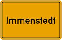 Dorfstraße in Immenstedt