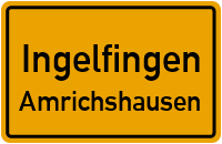 Schwalbenstraße in IngelfingenAmrichshausen