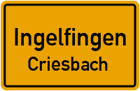 Kochertalstraße in 74653 Ingelfingen (Criesbach)