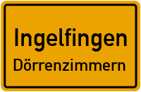 Diebacher Weg in 74653 Ingelfingen (Dörrenzimmern)