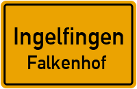 Straßen in Ingelfingen Falkenhof