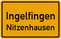 Straßen in Ingelfingen Nitzenhausen