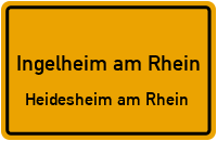 Kreuzstraße in Ingelheim am RheinHeidesheim am Rhein
