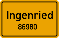 86980 Ingenried