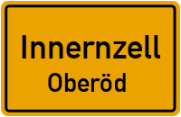 Straßen in Innernzell Oberöd