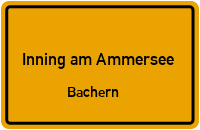 Schleienstraße in 82266 Inning am Ammersee (Bachern)