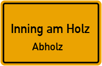 Straßen in Inning am Holz Abholz
