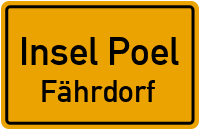 Fährdorf-Dorf in Insel PoelFährdorf