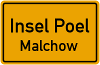 Straßen in Insel Poel Malchow