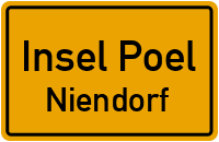 Straßen in Insel Poel Niendorf