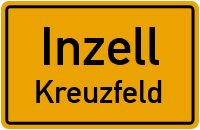Kreuzfeldstraße in InzellKreuzfeld