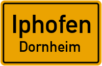 Straßenverzeichnis Iphofen Dornheim