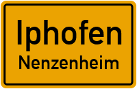 Straßenverzeichnis Iphofen Nenzenheim