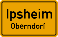 Straßen in Ipsheim Oberndorf