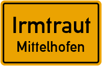 Bergstraße in IrmtrautMittelhofen