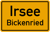 Straßen in Irsee Bickenried