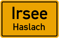 Straßen in Irsee Haslach