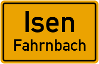 Straßenverzeichnis Isen Fahrnbach