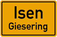 Straßenverzeichnis Isen Giesering