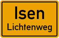 Straßenverzeichnis Isen Lichtenweg