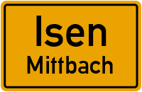 Hauptstraße in IsenMittbach