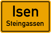 Steingassen in IsenSteingassen