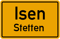 Straßenverzeichnis Isen Stetten